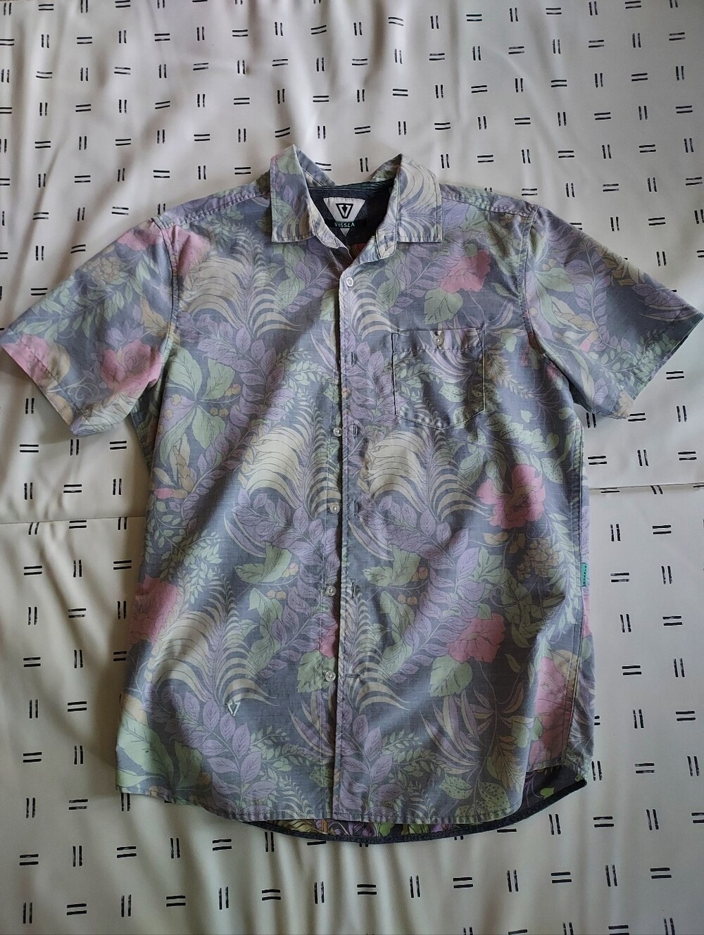 Vissla Floral Button-Up